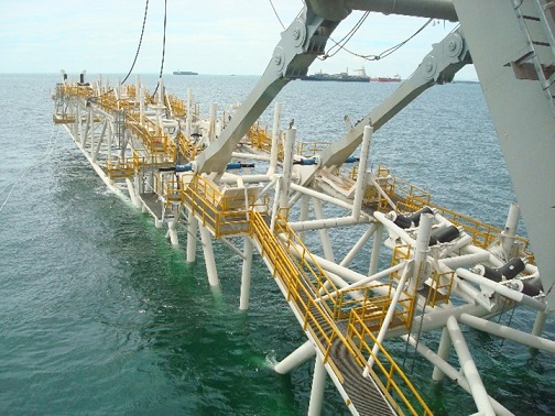 Bearings Application for Pipelay Stinger